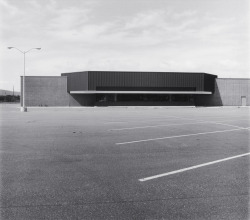 Shopping center Wausau, Wisconsin photo by David Plowden, 1980