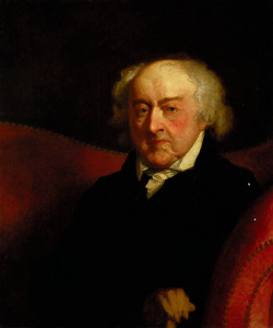 missfolly:  Portrait of John Adams, by Gilbert Stuart, 1826