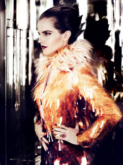 vogue:  Emma Watson Photographed for the July Issue of Vogue