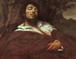  Gustave Courbet - The Wounded Man 1844-54  