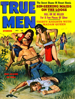 True Men Stories, July 1961