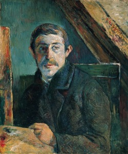 Paul Gauguin, Self-Portrait, 1885(via arsvitaest) 