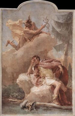 Tiepolo - Mercure appearing to Aeneas -1757