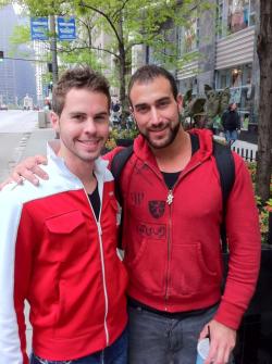 Spencer Reed and friend looking so hot in red….
