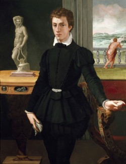 onwardthroughtheramparts:  Portrait of a Young Man (ca. 1561)