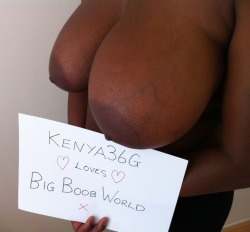bigboobworld:  This pic of @Kenya36G just made my day, she has