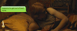 more like reasons to ever go to bed, ever: NONE