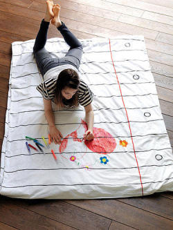 ceaseatdeath:  Drawing Duvet cover This duvet cover comes with
