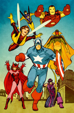 cliffchiang:  The Avengers - HeroesCon 2006 