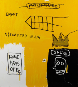 Rome Pays Off by Jean-Michel Basquiat, 2004