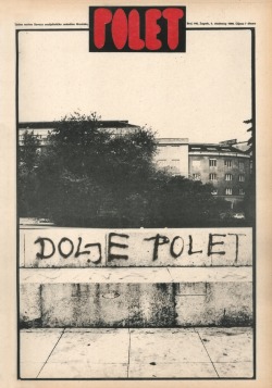 igoyugo:Polet (November 5th 1980. issue), popular magazine in