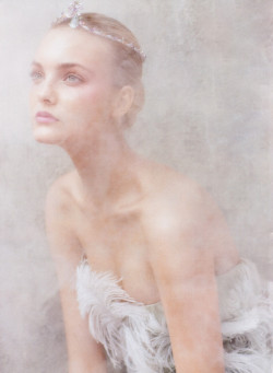 Caroline Trentini by Arthur Elgort in Vogue