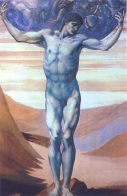 antonio-m:  Atlas Turned to StoneSir Edward Burne-Jones 