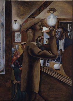 thecabinet:  Edward Burra, The Bar (1941) 