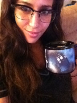 Couch and tea. :)