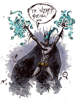 herochan:  Wizard Batman - by Kjell Johnson (Via: TT&RPA)