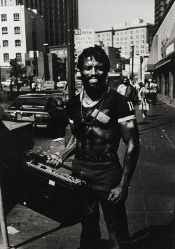 BoomBox, Downtown SF photo by Peter Anderson, 1980