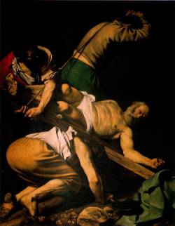 deadpaint:  Michelangelo Merisi da Caravaggio, The Crucifixion