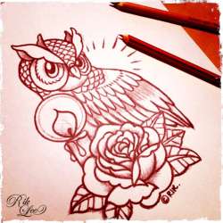 riklee:  Tattoo commission in progress… © Rik Lee Here’s