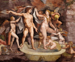 demedici:  Giulio Romano, Venus and Mars Bathing, 1526-1528 Palazza