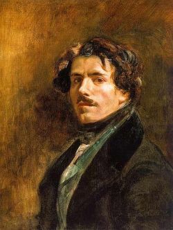 hottiesofarthistory:  Eugène Delacroix “Eugène Delacroix