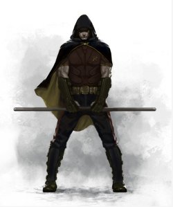 fabflyingfox:  Robin concept art from Batman: Arkham City  “We