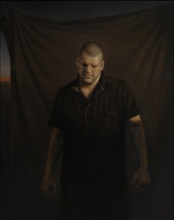 99elephants:  Mattias Sammekull: The Accused, Oil on Canvas 