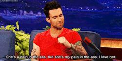 ariellekebbel:  Adam Levine on Christina Aguilera: She’s a