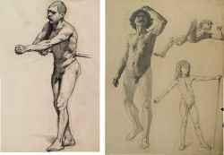 anonymous german artist - Male Nude - Nude Boy -1900