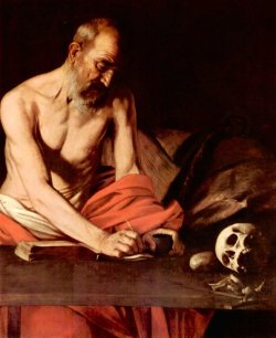theversalabstract:  St. Hieronymus by Caravaggio 