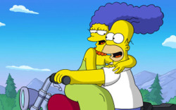  Homer: Marge, você provavelmente me odeia por sempre falhar.Marge: Eu