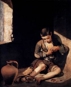 artmagnifique:  BARTOLOMÉ ESTEBAN MURILLO. The Young Beggar,