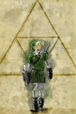 triforceof-power:  (via Hero of Time by ~Flea12 on deviantART)