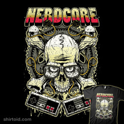 shirtoid:  Nerdcore available at T-shirt Bordello  I want this