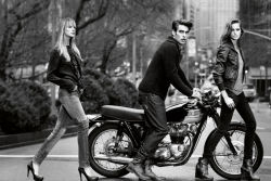black-and-white:  (via DKNY Jeans Fall 2011 Campaign | Anne Vyalitsyna,