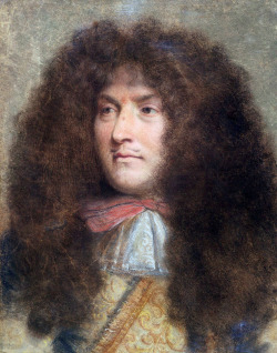 missfolly:  Portrait of King Louis XIV, by Charles Le Brun, ca. 1655.