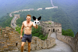 Panda Rabbit (Unmasked) - Great Wall of China 2011 - Alexander