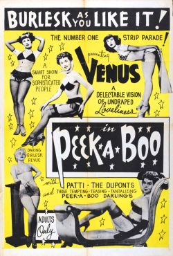 Another Burlesque movie produced in the late 40’s; yet