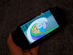son-goku:  I want Adventure Time on MY PSP! :o  we need to start