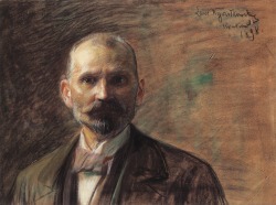 retiretotheparlour:  Leon Wyczółkowski - self portrait 1898.