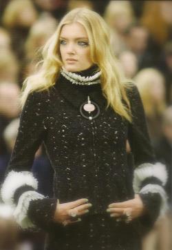 Lily Donaldson wearing Chanel Fall 2009 taken from The Worlds