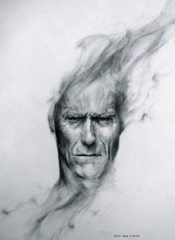 emosloppy:  Clint Eastwood by ~JustinisJustin 