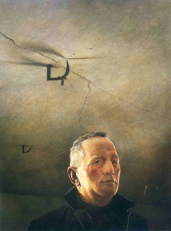 paperimages:  Andrew Wyeth - Karl, 1948. Tempera. 