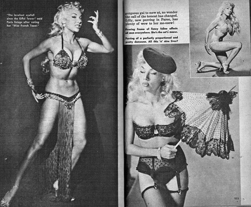 Lilly Christine Photo article from an unknown men’s digest..