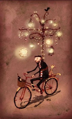 colourbomb:  “lite bike” by Lee White 