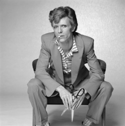 David Bowie photo by Terry O'Neill, 1974