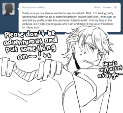 askskyhigh:  [[This ask blog actually received 3 of these;;;]]