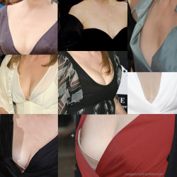 elphabadger:  Here’s Meryl’s decolletage collage I created