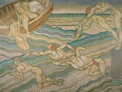 antonio-m:  Bathing, Duncan Grant, Summer 1911. (Tate Collection)