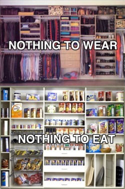 maryantionette:  budacub:  Americans (though, my pantry and closet